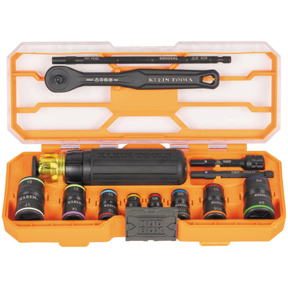 KLEIN TOOLS Grab-And-Go 임팩트 소켓 세트 SAE 및 Metric 8번 사진