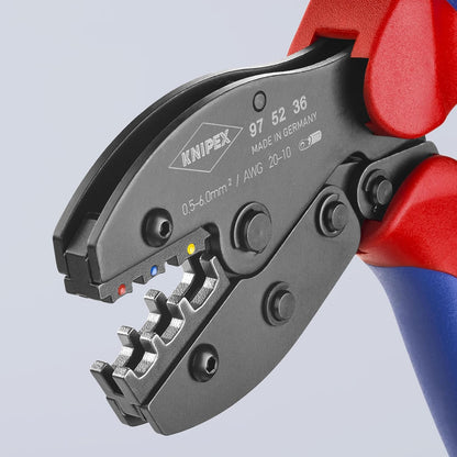 KNIPEX 압착 공구 97 52 36 3포지션 플라이어 0.5~6.0mm² AWG 10-20 4번 사진