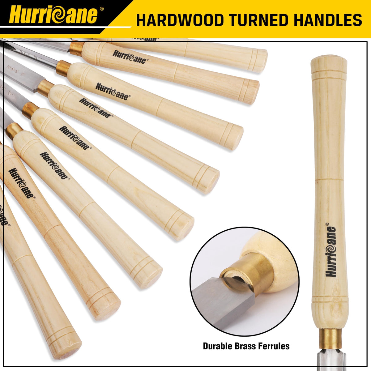 HURRICANE 목공 선반 끌 세트 HSS 8pc 우드워킹 라더 툴 6번 사진