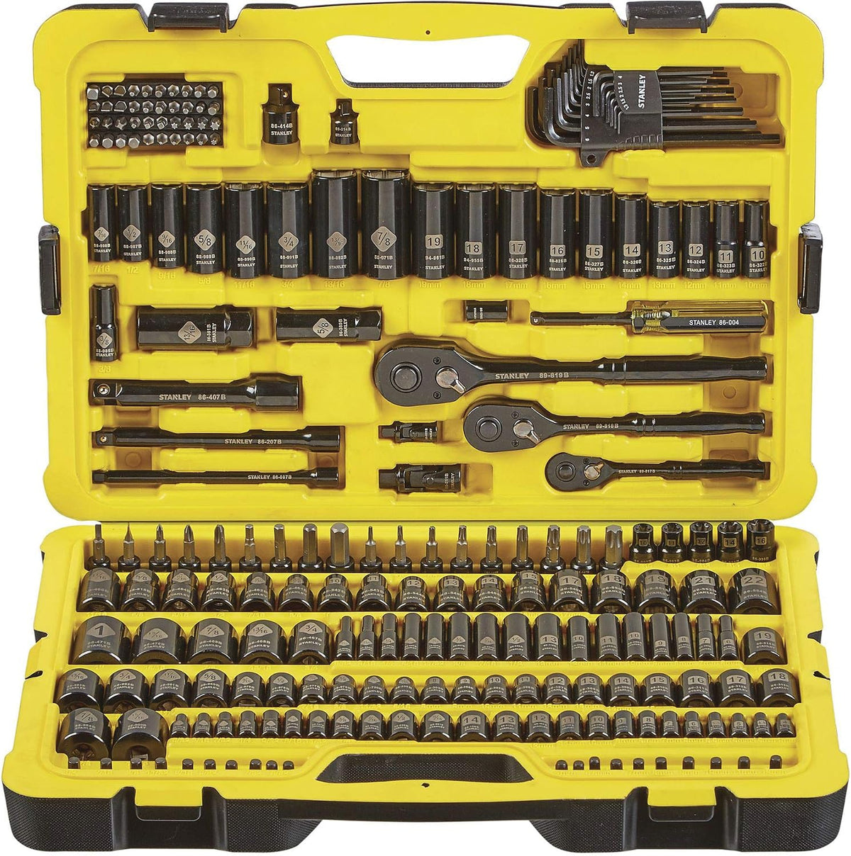 STANLEY 소켓 렌치 세트 블랙 크롬 229피스 STMT75064 Set-229 1번 사진