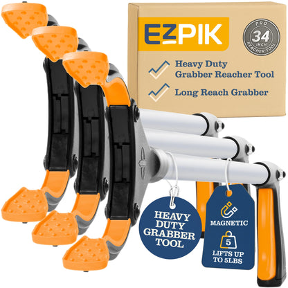 EZPIK 그래버 리처 쓰레기 집게 접이식 5lb 고정 수직 집기 11번 사진