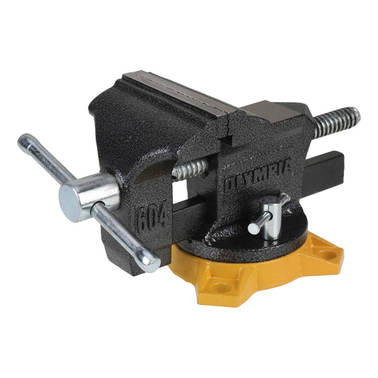 Olympia Tools 벤치 바이스 4.5인치 캐스트 아이언 270도 회전 1번 사진