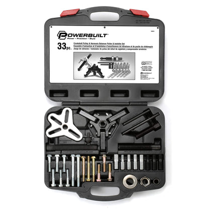 Powerbuilt 하모닉 밸런서 풀리 설치기 공구 키트 33pcs 648616 3번 사진