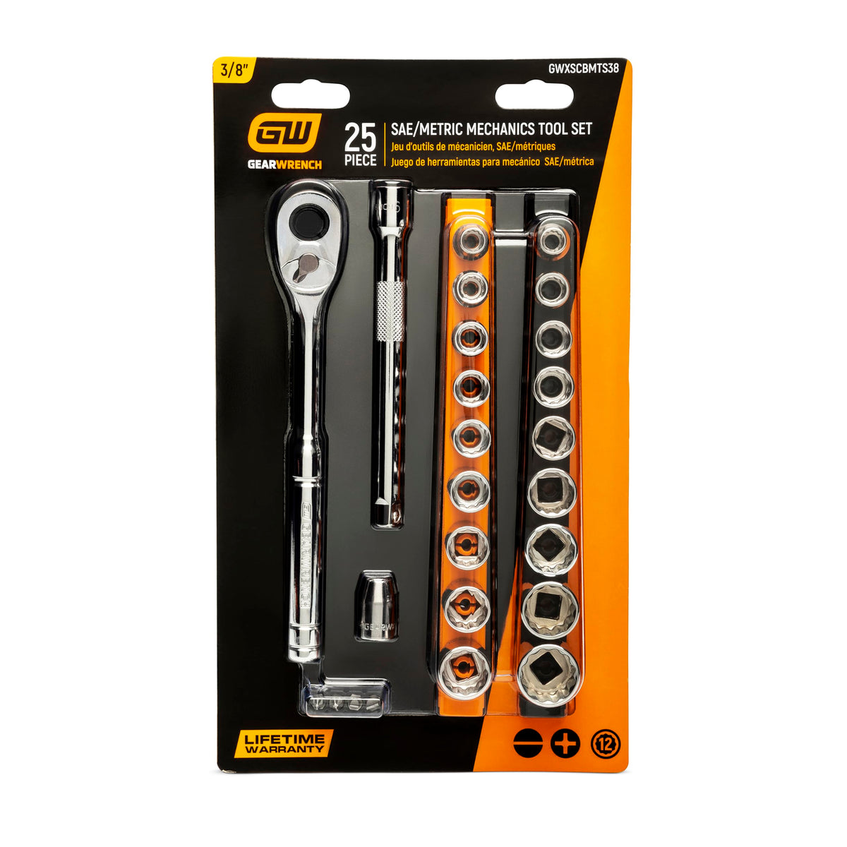 GEARWRENCH 72T 리프레시 6포인트 소켓 세트 7번 사진