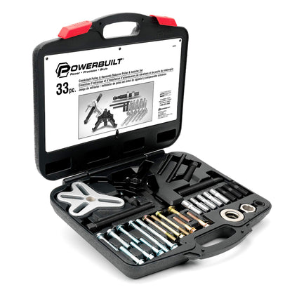 Powerbuilt 하모닉 밸런서 풀리 설치기 공구 키트 33pcs 648616 2번 사진