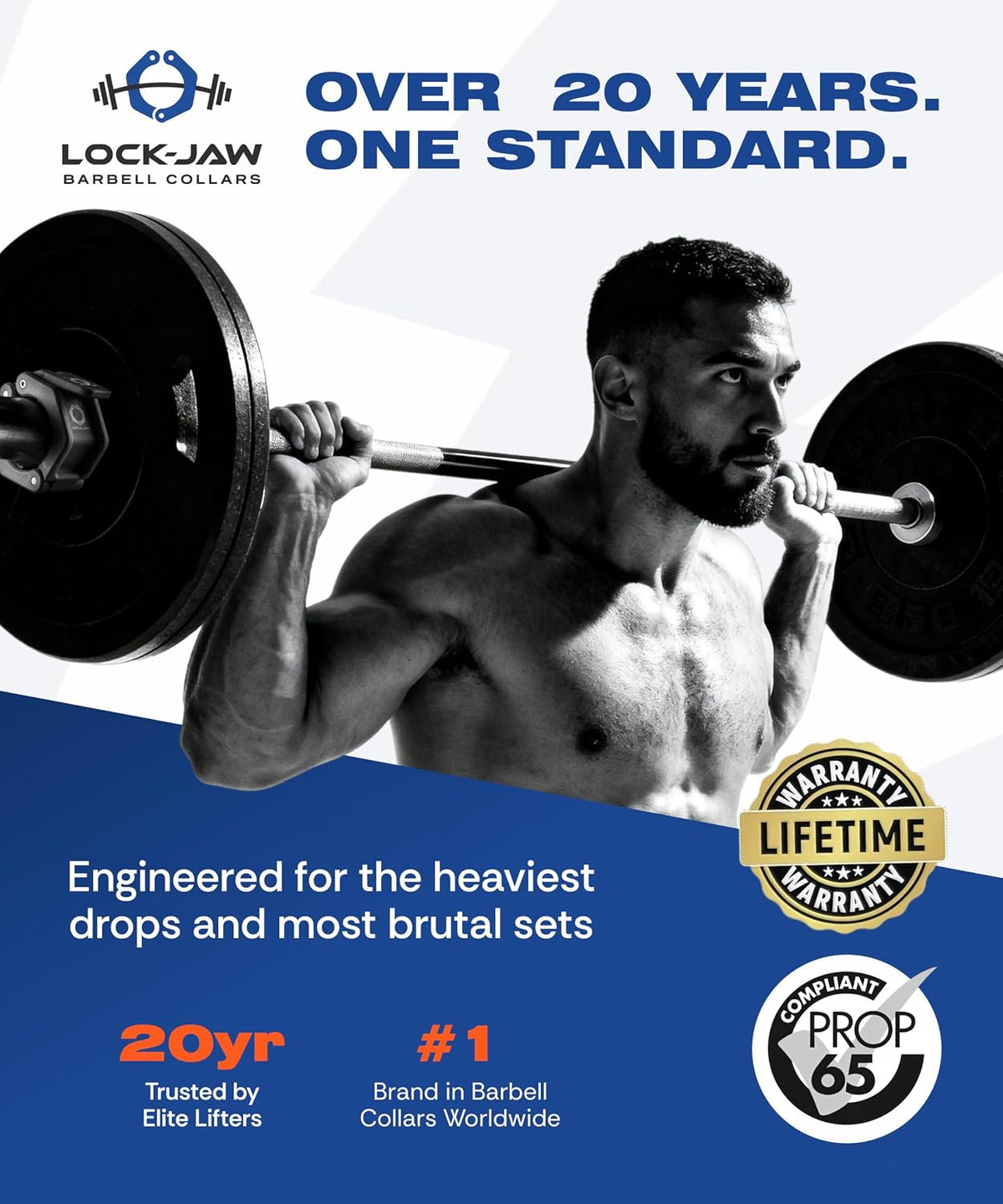 Lock-Jaw PRO 2 Barbell Collars 2인치/50mm Olympic Bars 7번 사진