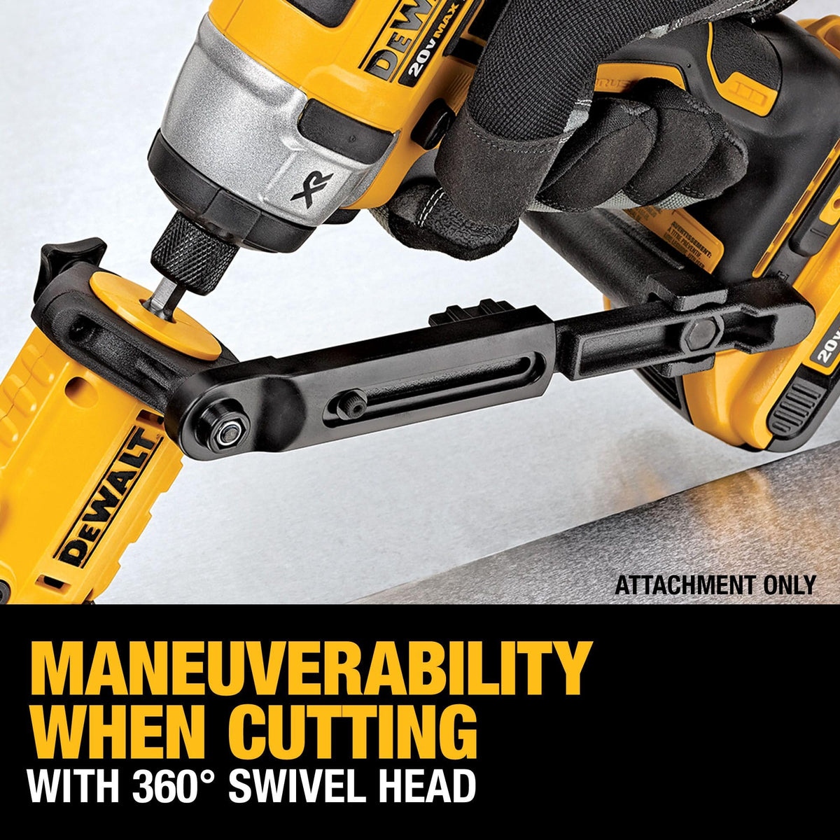 DEWALT 임팩트 레디 메탈 시어 어태치먼트 18GA 절단 DWASHRIR 6번 사진