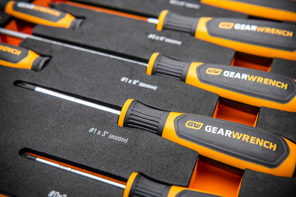 GEARWRENCH 십자 드라이버 세트 9피스 GWMSSCRPH 5번 사진