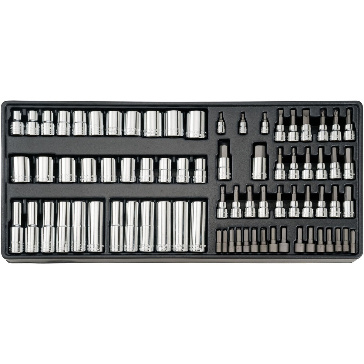 CRAFTSMAN 정비용 공구 세트 72T 라쳇 저프로파일 1/4 3/8 DR 소켓 렌치 풀세트 7번 사진