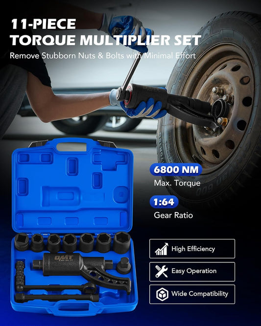Orion Motor Tech 11pc 1인치 드라이브 토크 멀티플라이어 렌치 세트 6800 Nm 2번 사진