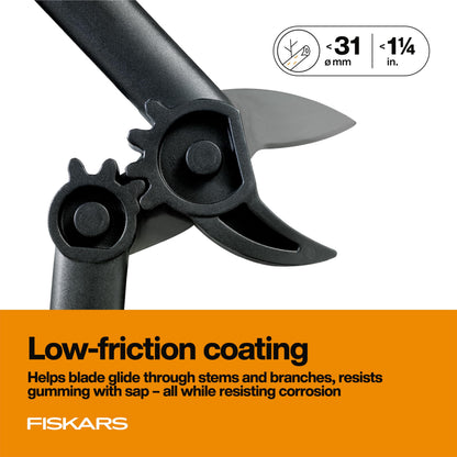 Fiskars 가지치기 가위 2인치 가지 절단 중형 나뭇가지 절단용 4번 사진