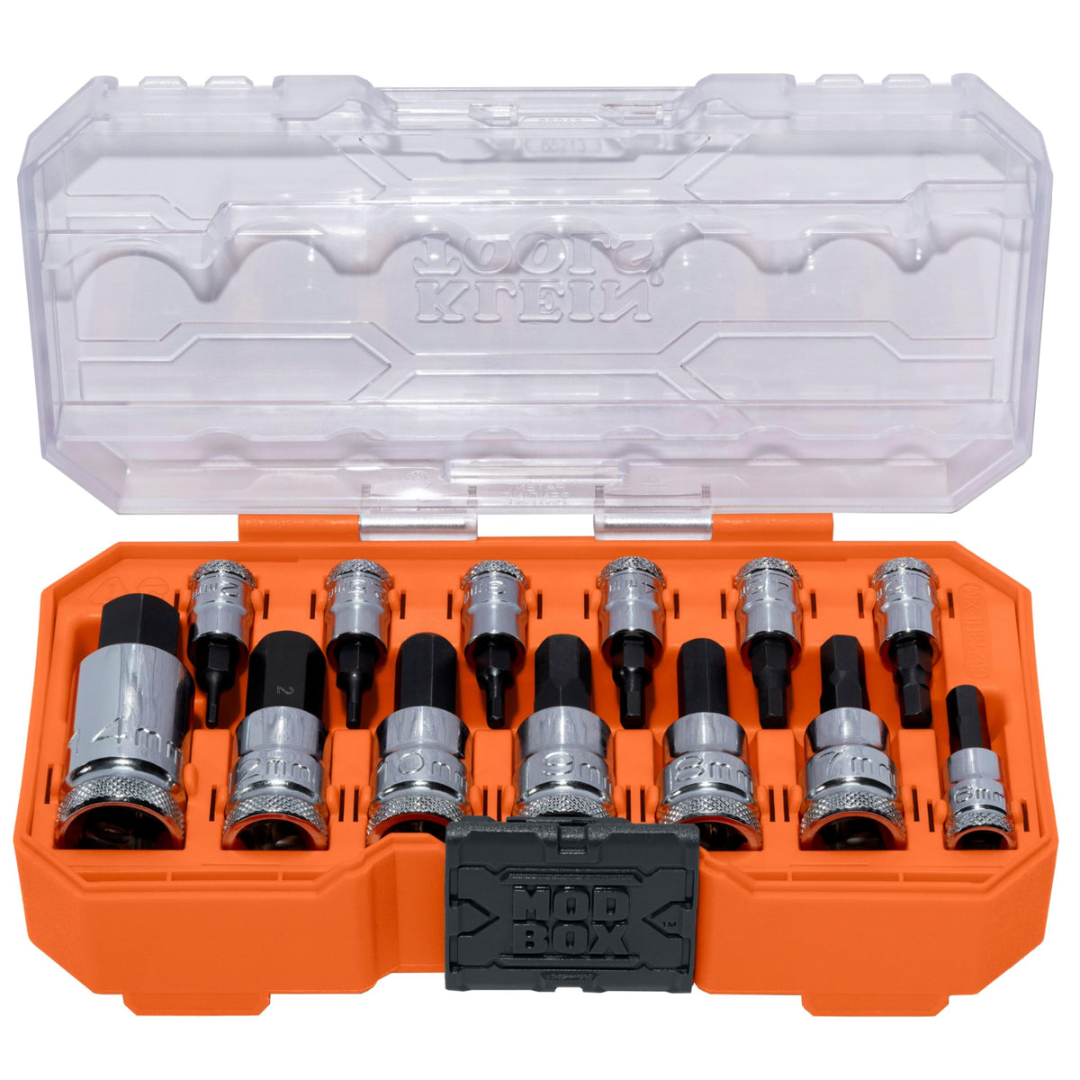 KLEIN TOOLS 헥스 비트 소켓 세트 1/4 3/8 1/2-Inch 10번 사진