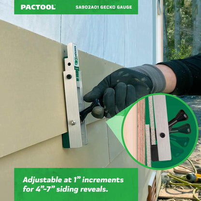 PacTool 지코 게이지 홈 사이딩 설치 키트 8번 사진