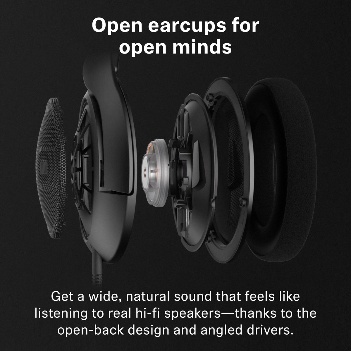 Sennheiser HD 560S 오픈백 오버이어 유선 헤드폰 8번 사진