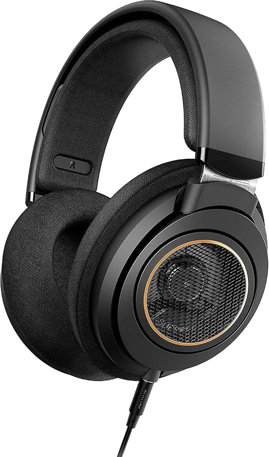 PHILIPS 오픈백 스테레오 헤드폰 50mm 드라이버 탈착식 오디오잭 SHP9600 1번 사진