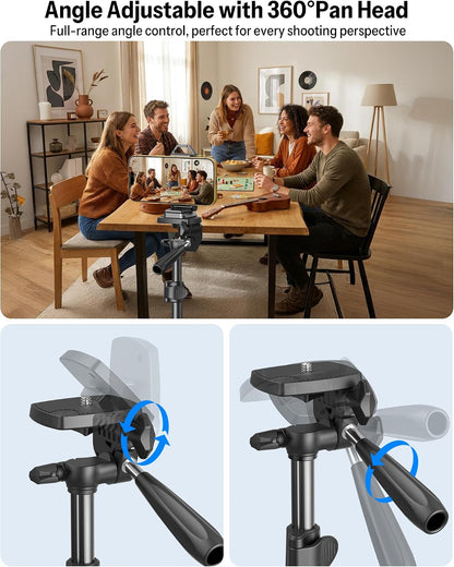 OMOTON TP02-Pro-PK 65인치 마그네틱 폰 삼각대 키트 5번 사진