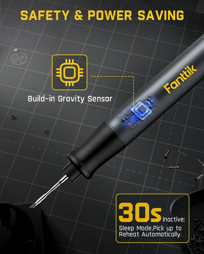 Fanttik T1 Max 무선 납땜 인두기 키트 2600mAh C210팁 7번 사진