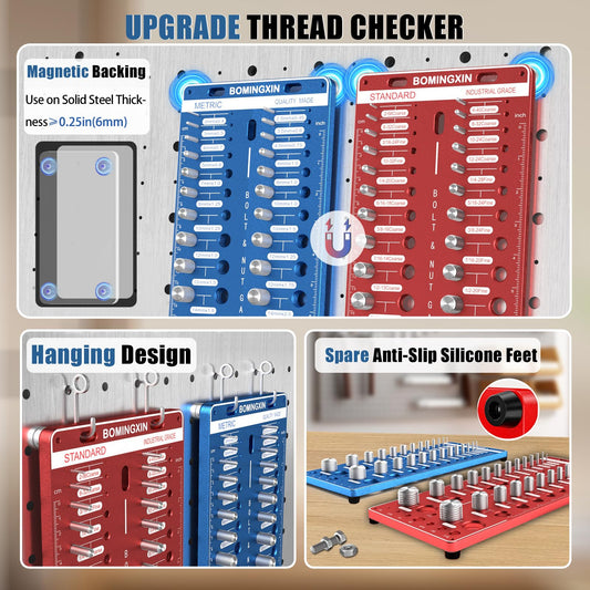 Bomingxin 업그레이드 나사산 측정기 Thread Checker 2번 사진