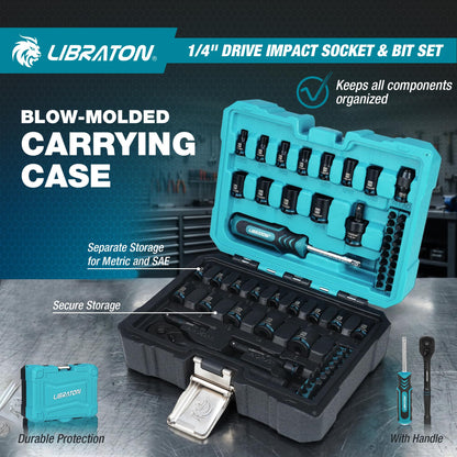 LIBRATON 임팩트 소켓 세트 SAE & Metric 8번 사진