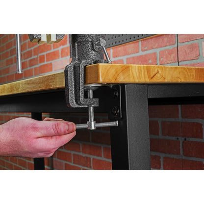 Toolsmith 240006 미니 클램프 온 테이블 벤치 바이스 2-1/2인치 4번 사진