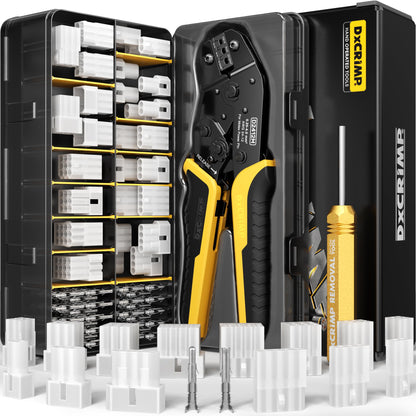DxCRIMP 오픈 배럴 라챗 압착기 D1630M 30-16 AWG 19번 사진