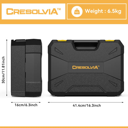 CRESOLVIA 328피스 공구세트 가정용 수리 도구함 서랍형 7번 사진