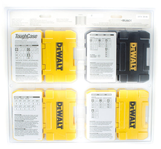 DEWALT 임팩트 스크루드라이버 비트 드릴 콤비네이션 세트 100-piece 4종 케이스 2번 사진