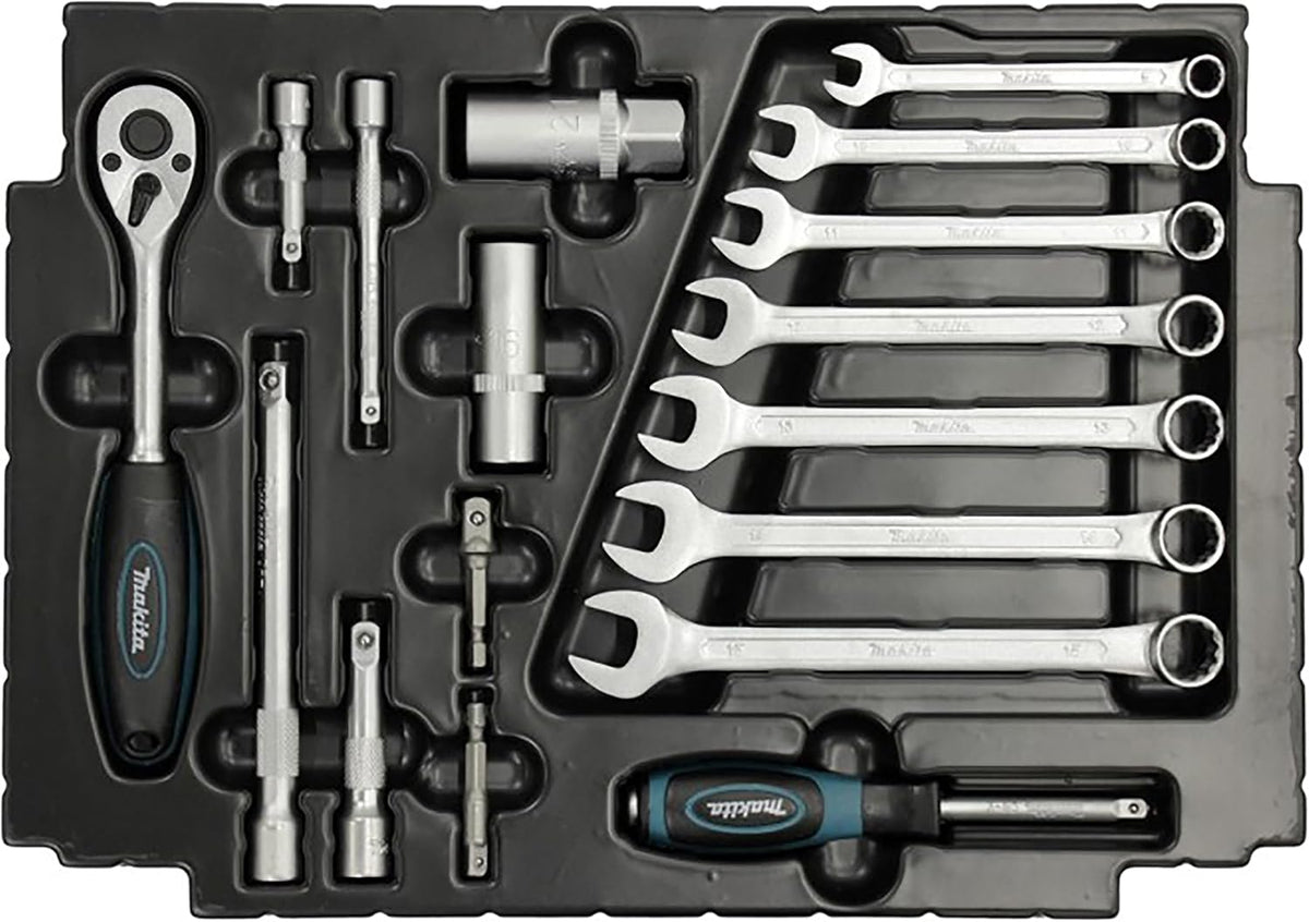 Makita E-08713 120pcs 크롬바나듐강 유지보수 공구 세트 4번 사진