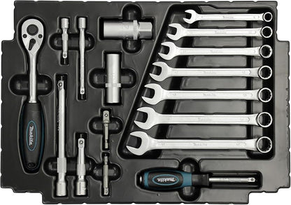 Makita E-08713 120pcs 크롬바나듐강 유지보수 공구 세트 4번 사진