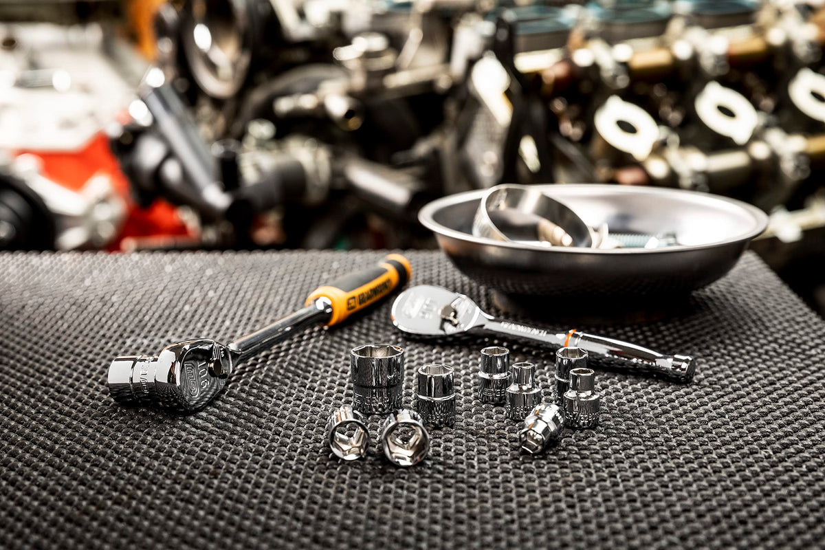 GEARWRENCH 1/4인치 드라이브 6포인트 SAE 스터비 소켓 세트 10피스 8번 사진