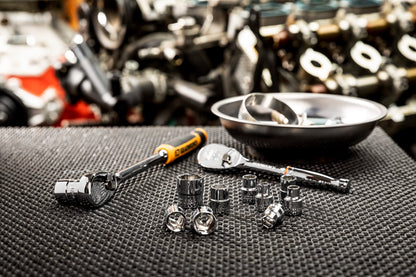 GEARWRENCH 1/4인치 드라이브 6포인트 SAE 스터비 소켓 세트 10피스 8번 사진
