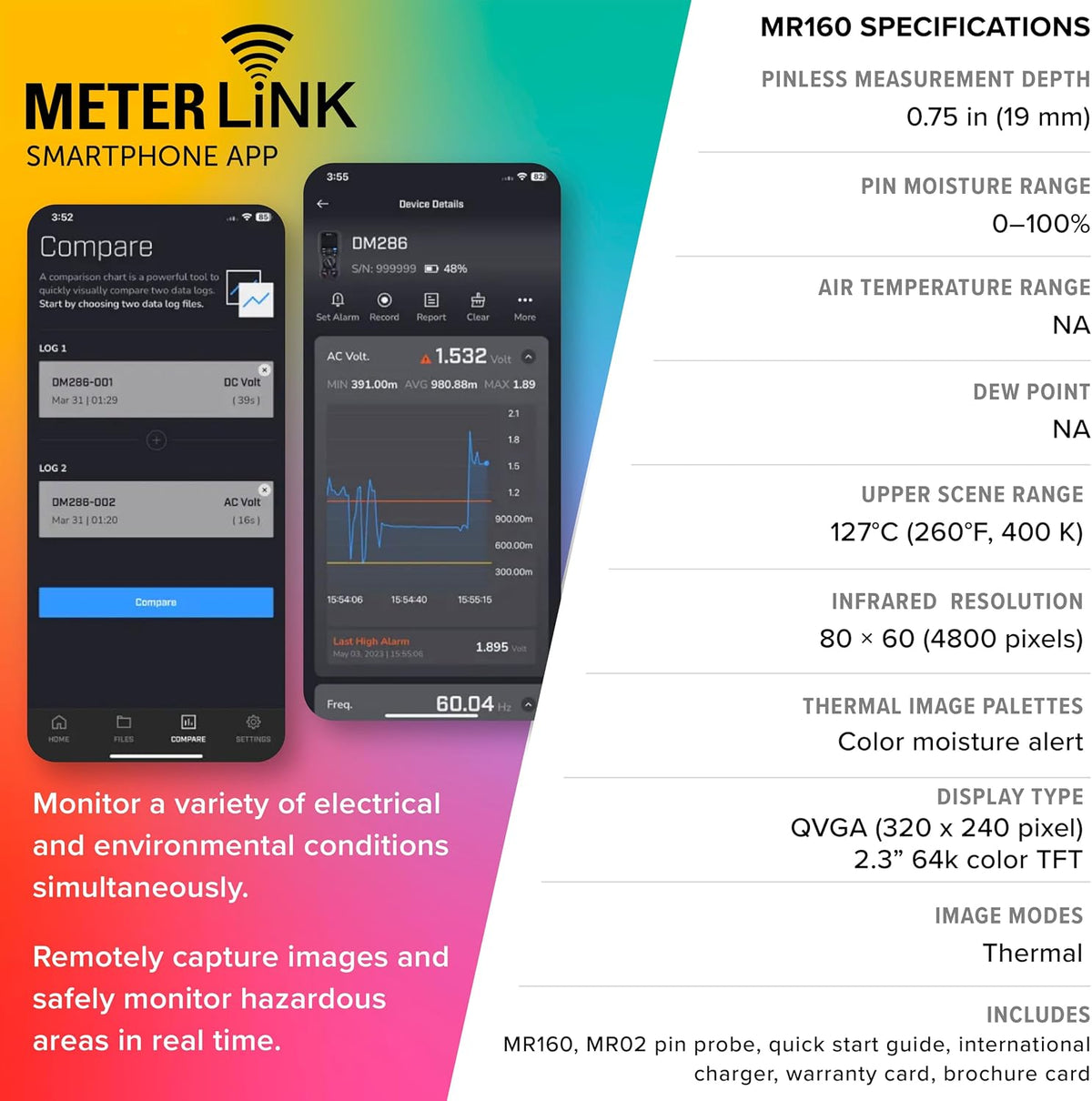 FLIR 수분계 MR160 적외선 열화상 수분 측정기 80x60 7번 사진