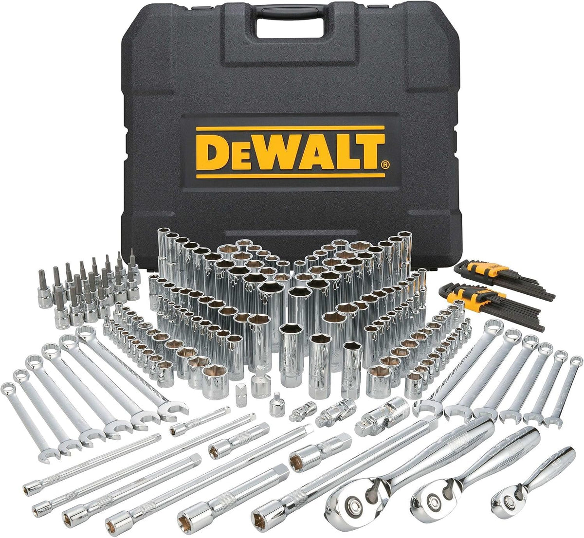 DEWALT 메카닉 툴 키트 및 소켓 세트 72tooth 라쳇 5도 회전각 1번 사진