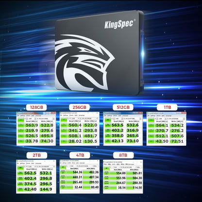 KingSpec 2.5인치 SATA III 내장 SSD 6Gb/s 3D NAND 550/520MB/s 3번 사진