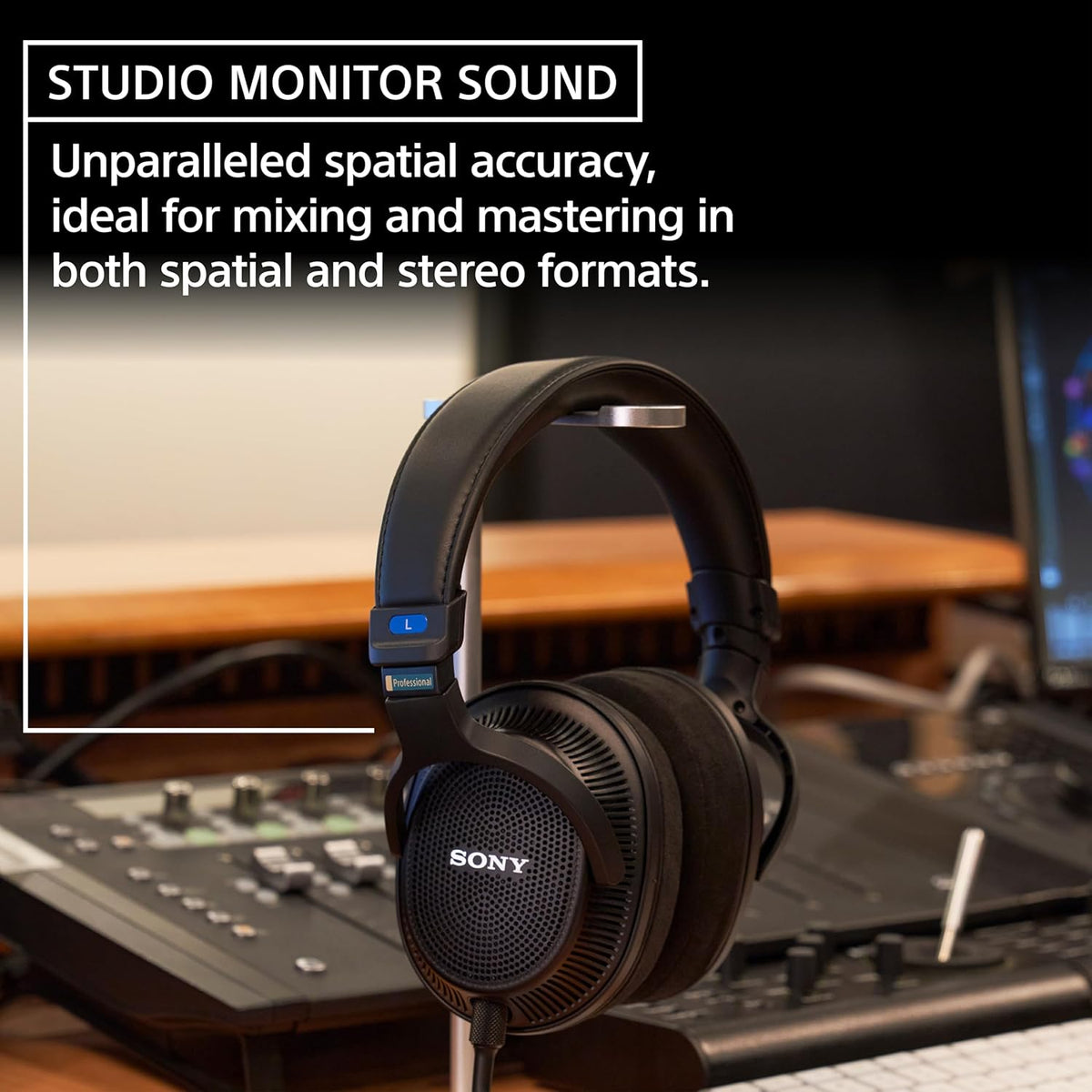 Sony MDR-MV1 오픈백 레퍼런스 모니터 헤드폰 5Hz 80kHz 고해상도 2번 사진