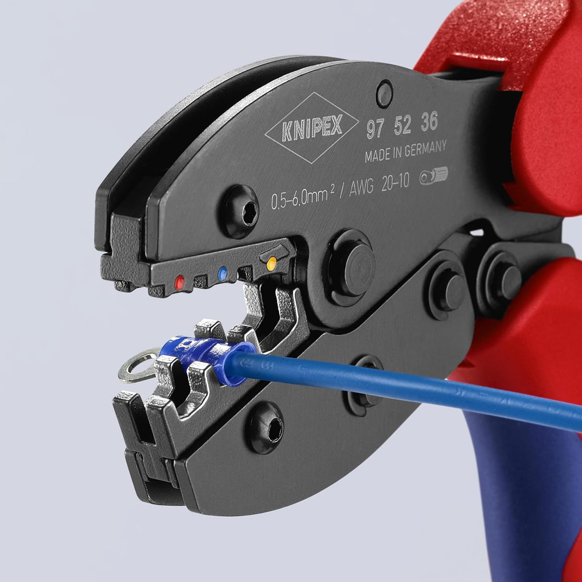 KNIPEX 압착 공구 97 52 36 3포지션 플라이어 0.5~6.0mm² AWG 10-20 5번 사진