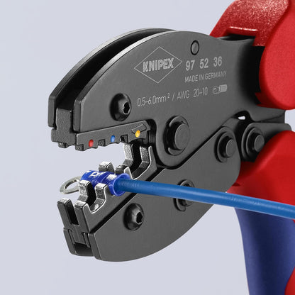 KNIPEX 압착 공구 97 52 36 3포지션 플라이어 0.5~6.0mm² AWG 10-20 5번 사진