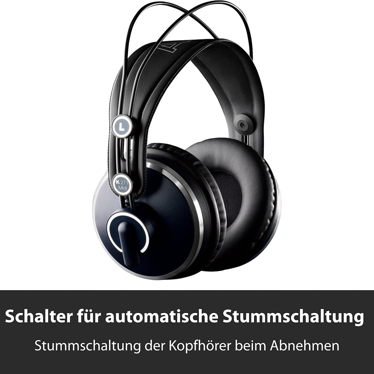 AKG 헤드폰 K271 MKII 오버이어 클로즈드백 스튜디오 모니터링 2470X00190 3번 사진