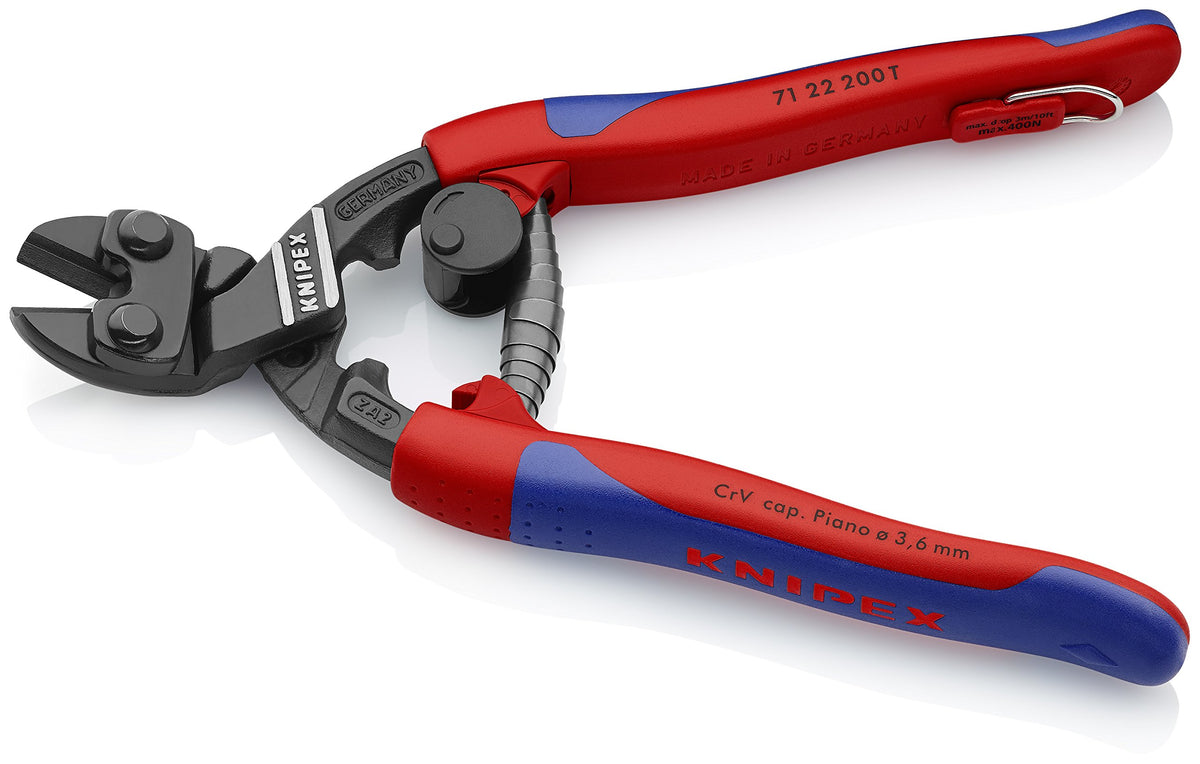 KNIPEX 8인치 앵글형 하이 레버리지 코볼트 커터 20도 2번 사진