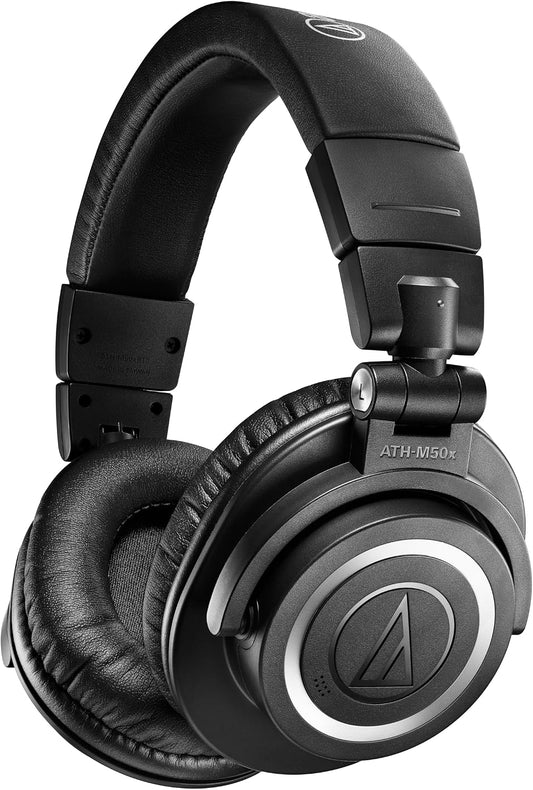 Audio-Technica ATH-M50xBT2 무선 오버이어 헤드폰 45mm 드라이버 1번 사진