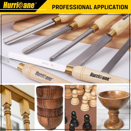 HURRICANE 목공 선반 끌 세트 HSS 8pc 우드워킹 라더 툴 4번 사진