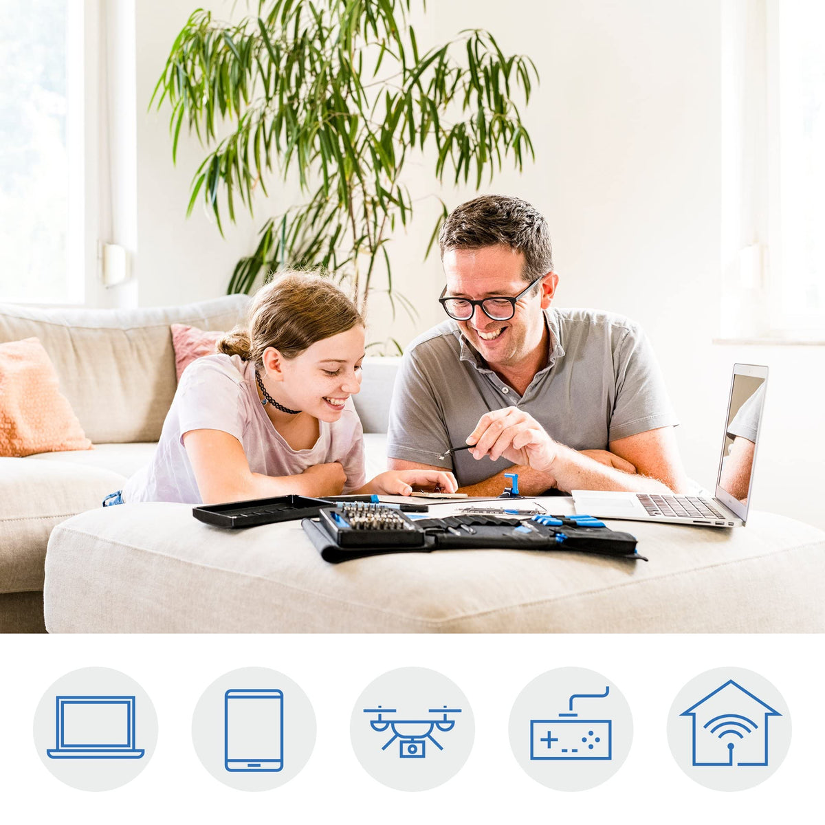 iFixit Pro Tech Toolkit 전자제품 정밀 수리 도구 세트 64비트 3번 사진