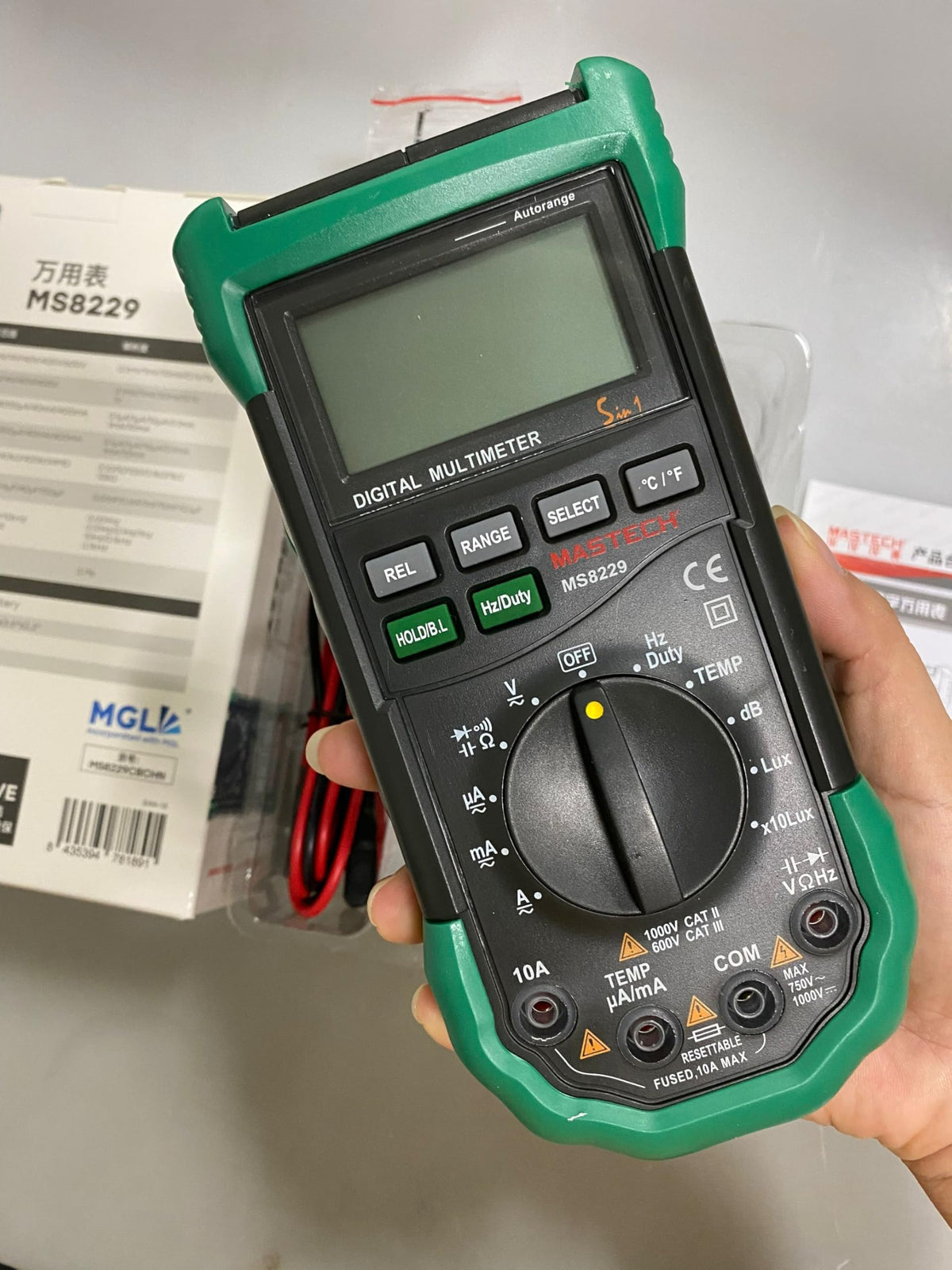 Mastech MS8229 5 in 1 멀티미터 in1 6번 사진