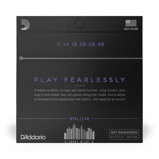 D'Addario NYXL 니켈 도금 일렉트릭 기타 줄 미디엄 11-49 25팩 NYXL0838 2번 사진