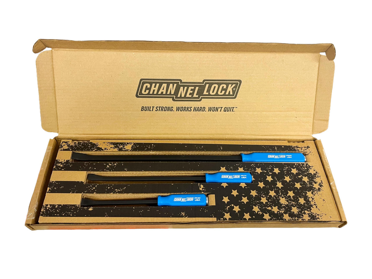 Channellock 프라이 바 세트 3pc 12 17 25 in 고탄소강 미국산 5번 사진