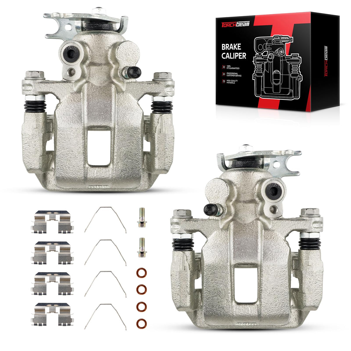 Torchbeam 19B3359 후면 왼쪽 브레이크 캘리퍼 브래킷 포함 혼다 어코드 2008-2012 어큐라 TSX 2009-2014
