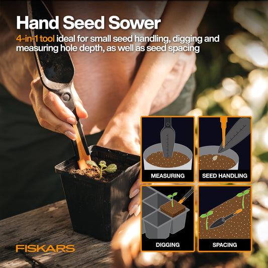 Fiskars 채소 가드닝 원예 도구 6종 세트 스테인리스 채소가위 2번 사진