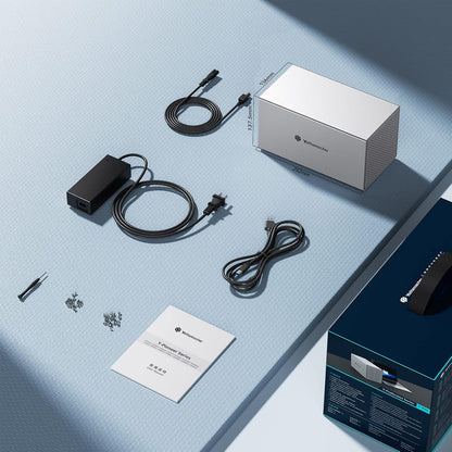 Yottamaster 5베이 USB C 알루미늄 RAID 하드 드라이브 인클로저 PS400 500C3 9번 사진