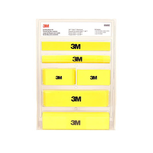 3M 스티킷 샌딩 블록 키트 05692 정밀 손샌딩용 1번 사진