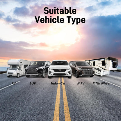 Tymate TM2 RV 타이어 공기압 모니터링 시스템 TPMS 센서 4개 세트 6번 사진